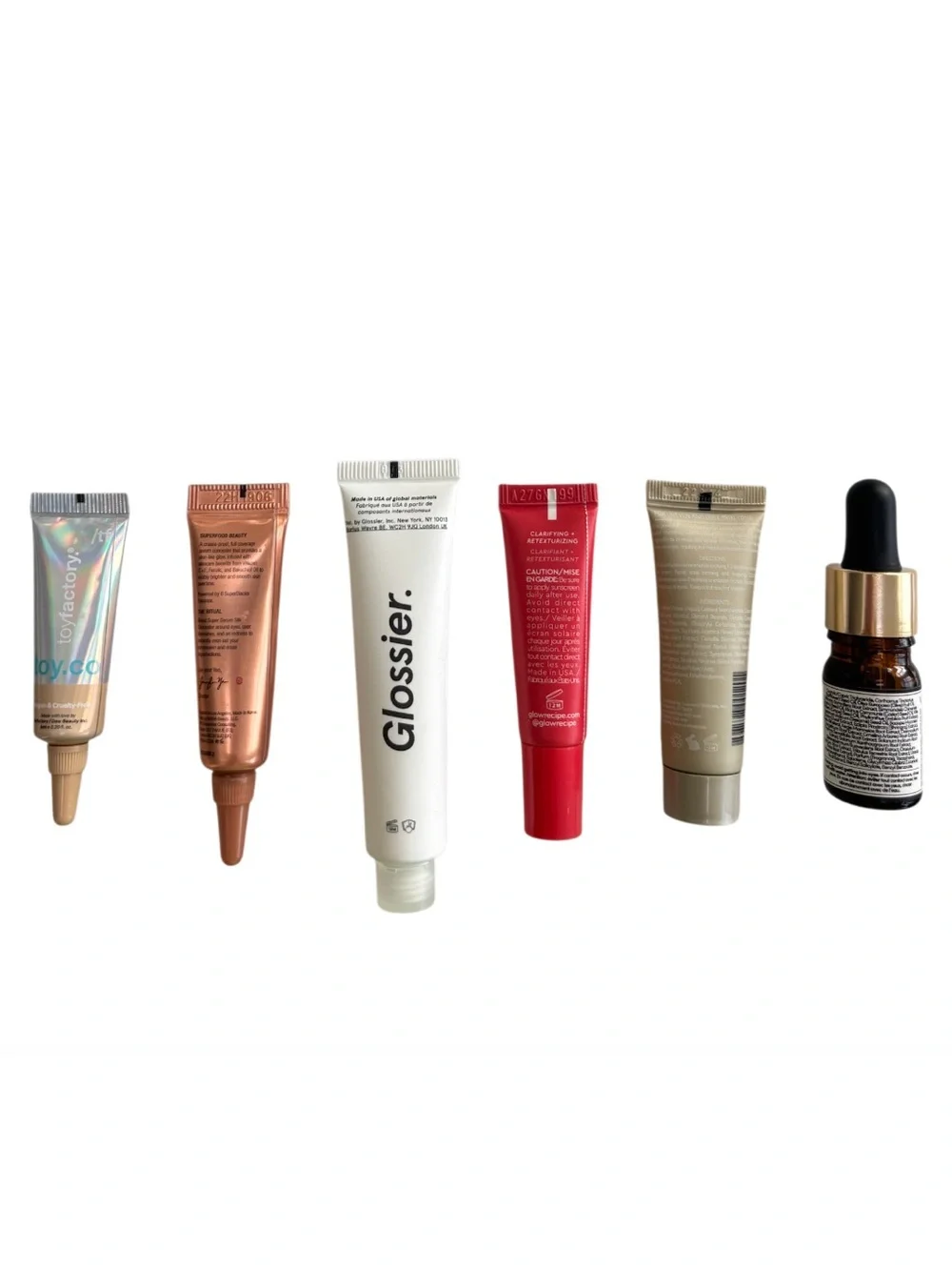 Luxury Beauty Bundle Glossier Glow Recipe Fable & Mane New Sephora Travel Set
